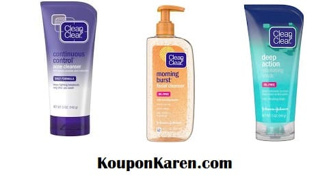 Clean & Clear Printable Coupons