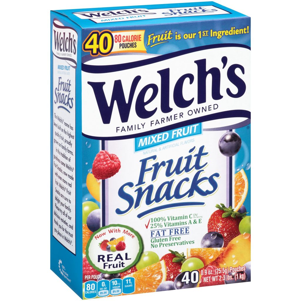 Welch's Fruit Snacks Printable Coupon