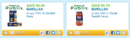 Barilla printable coupons 2019