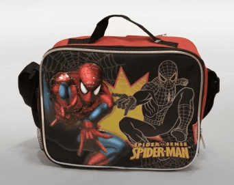 insulated lunch bags at target on Spiderman Lunch Bag Kit for ONLY $10.99!