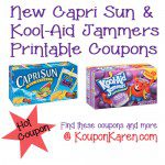 Cool Aid Capri Sun Coupons