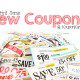 Pile Of Coupons On White