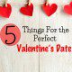 Red heart paper cut out with clothes pin
