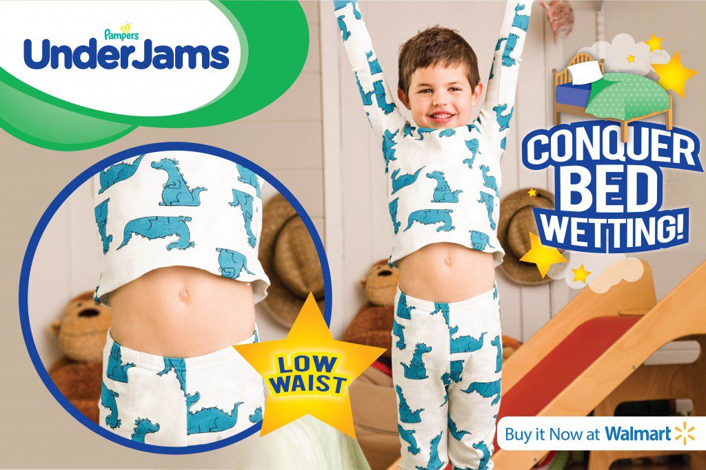 Help Your Child Conquer Bed Wetting with Pampers UnderJams ...