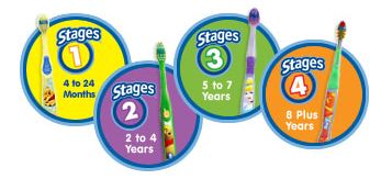 Oral-B Stages Kids Toothbrushes and Toothpaste