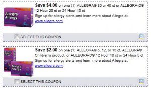 Allegra and Allegra Children's Printable Coupons - Koupon Karen