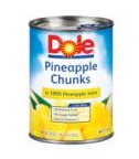 Canned Dole Pineapple Printable Coupon