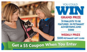 $5/$25 PetSmart Printable Coupon 