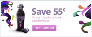 Bossa Nova Organic Printable Coupon