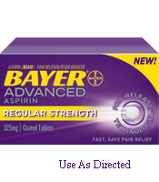 Bayer Advanced Aspirin Printable Coupon