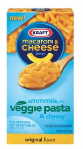 Kraft Macaorni & Cheese Dinner Veggie Pasta Printable Coupon