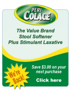 Peri-Colace Printable Coupon