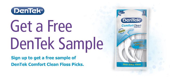 FREE Sample: DenTek Comfort Clean Floss Picks