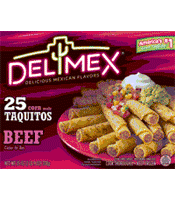 Delimex Frozen Mexican Snack Printable Coupon