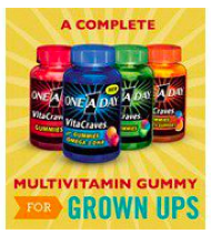 One a Day VitaCraves Printable Coupon One a Day VitaCraves Printable Coupon