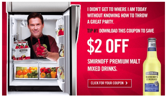 Smirnoff Premium Malt Mixed Drink Printable Coupon