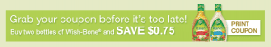 Wish-Bone Printable Coupon