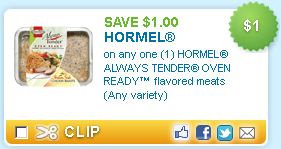 Hormel Always Tender Coupon