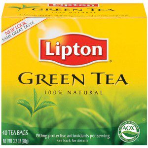 lipton green tea
