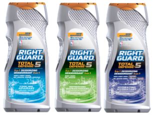 Right Guard Total Defense Body Wash only $.99 at CVS