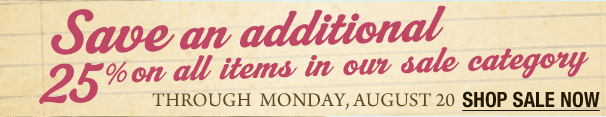 25% off Sale Items at VeraBradley.com