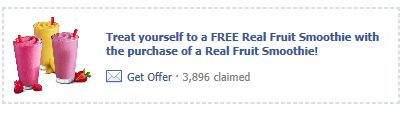 Burger King Buy One Get One Free Real Fruit Smoothie Printable Coupon