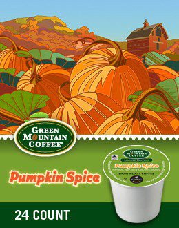 Green Mountain Pumpkin Spice Coffee K-Cup Sale