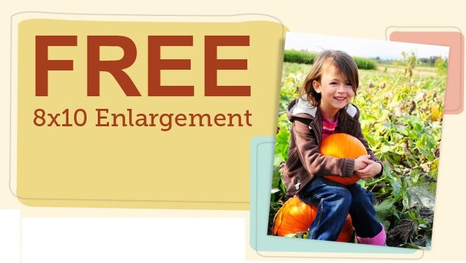 FREE 8 x 10 from Walgreens