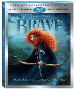 BRAVE Blu-ray, Blu-ray 3D & DVD Combo Pack Review