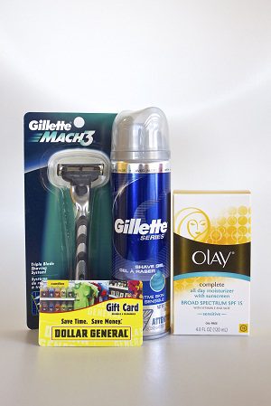Gillette & Dollar General Giveaway (ends 12/3)
