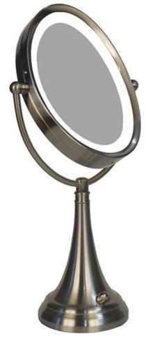 Zadro 8X/1X Lighted Oval Vanity Magnification Mirror for only $18.99 Shipped!