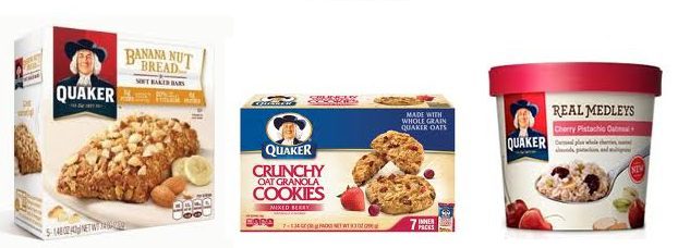 NEW Quaker Printable Coupons - Oatmeal Cookies, Medleys Oatmeal and Soft Baked Bars