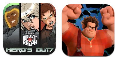 Two NEW Wreck-It Ralph Apps from iTunes