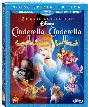 Cinderella II & III Blu-Ray / DVD Combo Pack Review