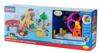 Fisher-Price Little People Surprise Sounds Fun Park & Ferris Wheel Playset only $33.99 (reg $69.99)