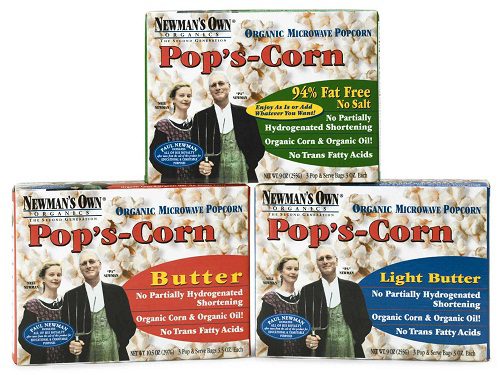 Newman’s Own Organics Organic Microwave Pop’s-Corn Review & Giveaway (ends 2/11)