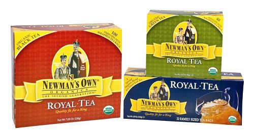 Newman’s Own Organics Royal Tea Line Giveaway (2/11)