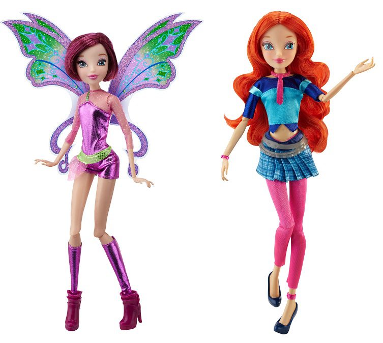 Winx Concert Collection Bloom and Winx Believix Techna Dolls