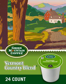 Vermont Country Blend K-Cups only $11.99 for a pack of 24!