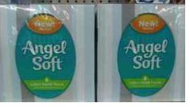 Angel Soft Tissues only $.58 Per Box at Walmart