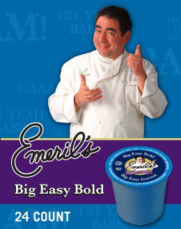 Emeril’s Big Easy Bold K-cups only $10.99 + FREE Shipping | $.45 a K-Cup!
