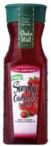 Simply Cranberry Cocktail Juice only $2.83 at Walmart