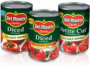 Del Monte Tomatoes only $0.73 at Walmart