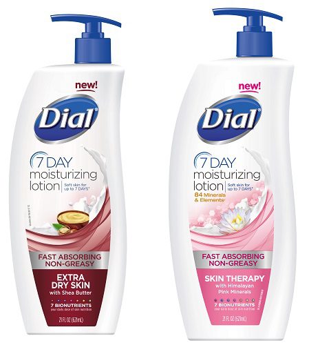 New Dial 7-Day Moisture Lotion Review & Giveaway (ends 3/18)