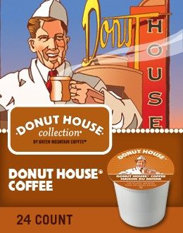 Donut House Coffee K-cups only $10.99 + FREE Shipping | $.45 a K-Cup!