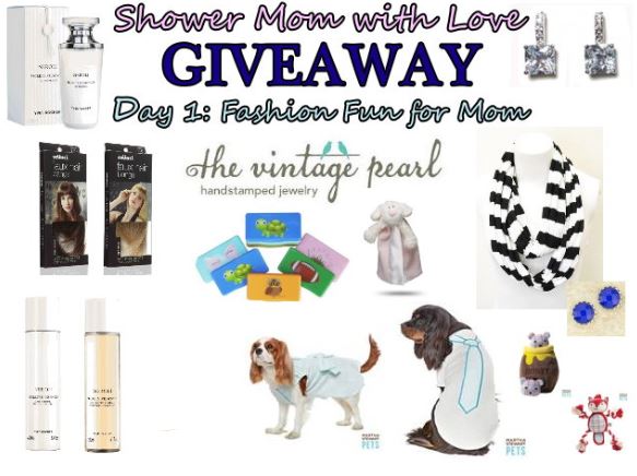 Shower Mom with Love Giveaway Day 1 – (ends 4/29)