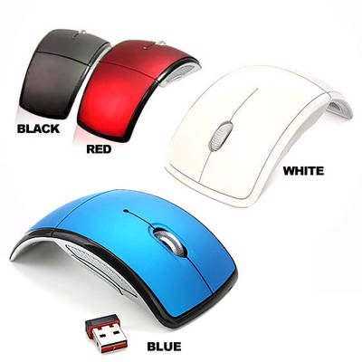 Foldable Wireless Optical Mouse only $5.99
