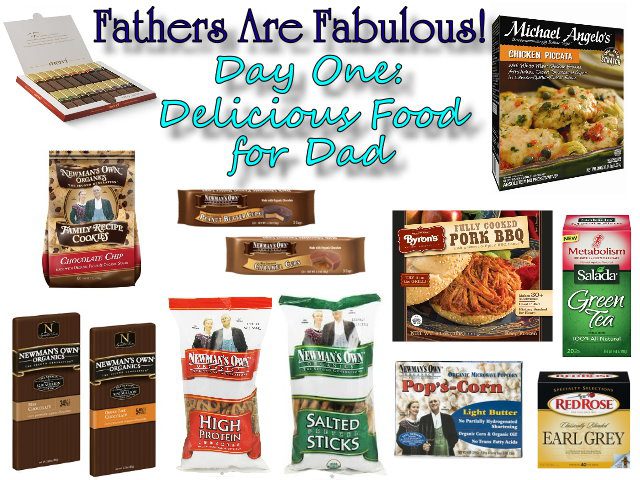Fathers Are Fabulous Giveaway | Delicious Food for Dad Day 1 – (ends 5/27)