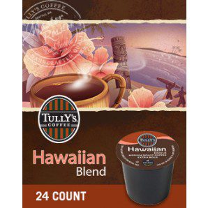 Tully’s Hawaiian Blend K-Cups only $11.99 for box of 24 & More! | Save On K-Cups