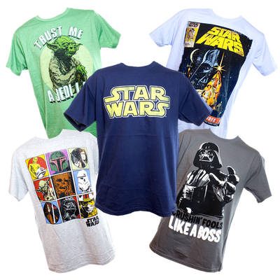 2 Pack Star Wars Shirts for Adult only $14.99